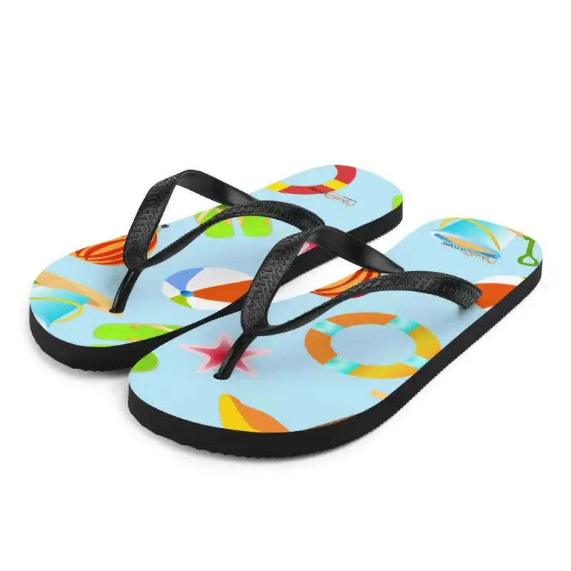 Epic Summer Slip Resistant Beach Print Flip Flops