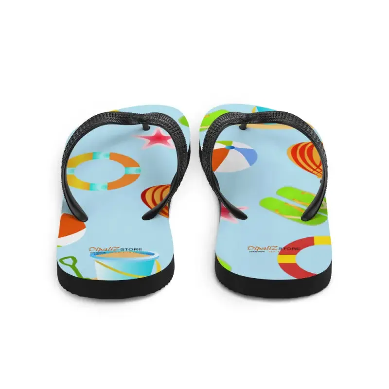 Epic Summer Slip Resistant Beach Print Flip Flops