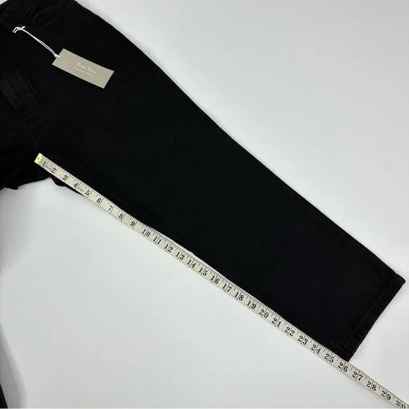 Everlane Women's NWT Black The Curvy Cheeky Minimalist Jean W32 Crop/L26