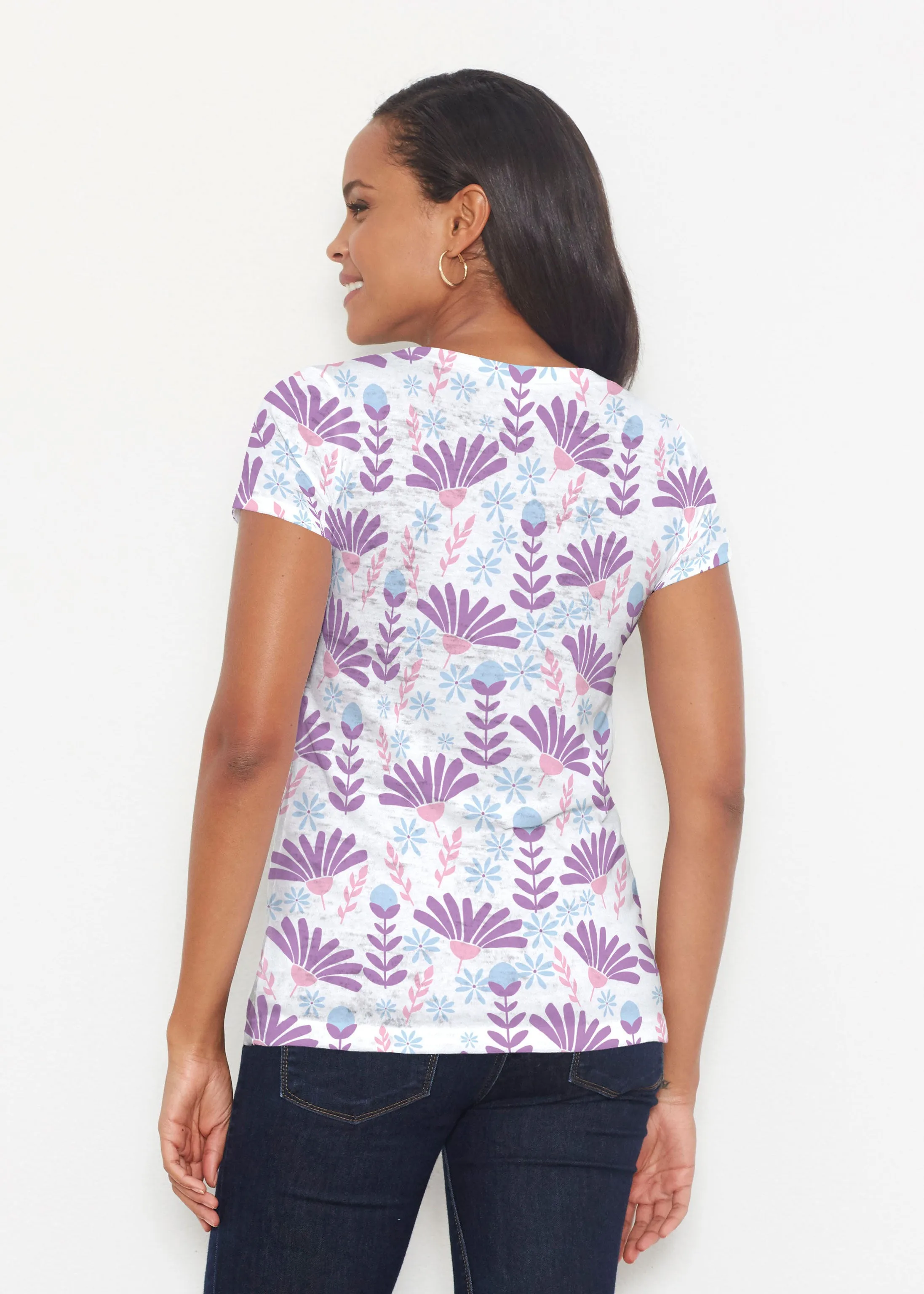 Fanfare (8042) ~ Short Sleeve Scoop Shirt