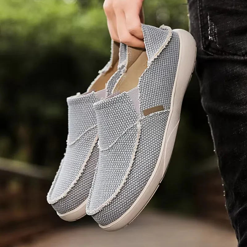 Fashion Flat Loafers Shoes Canvas Shoes