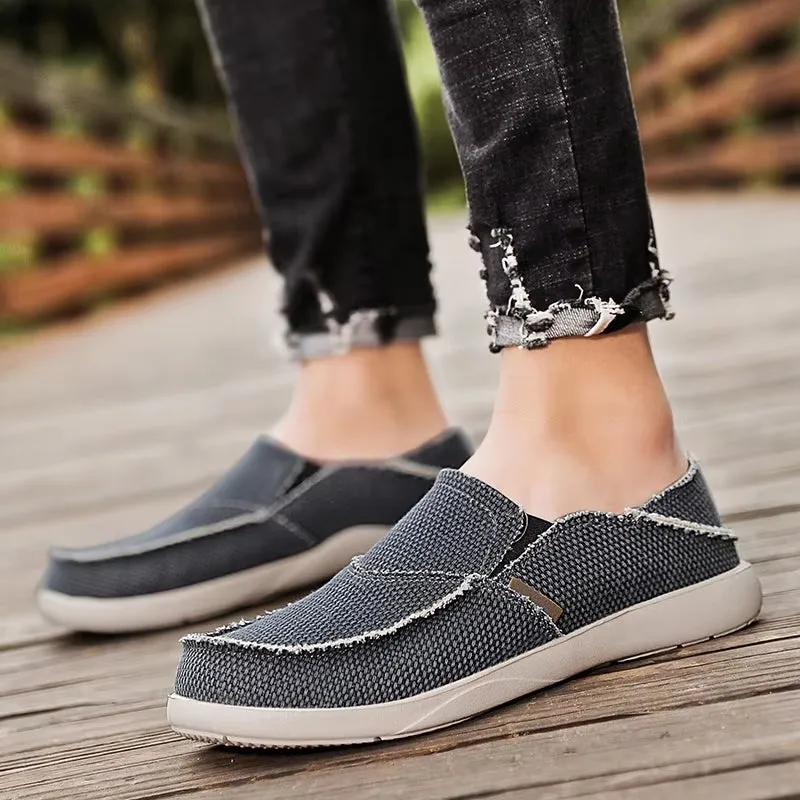 Fashion Flat Loafers Shoes Canvas Shoes