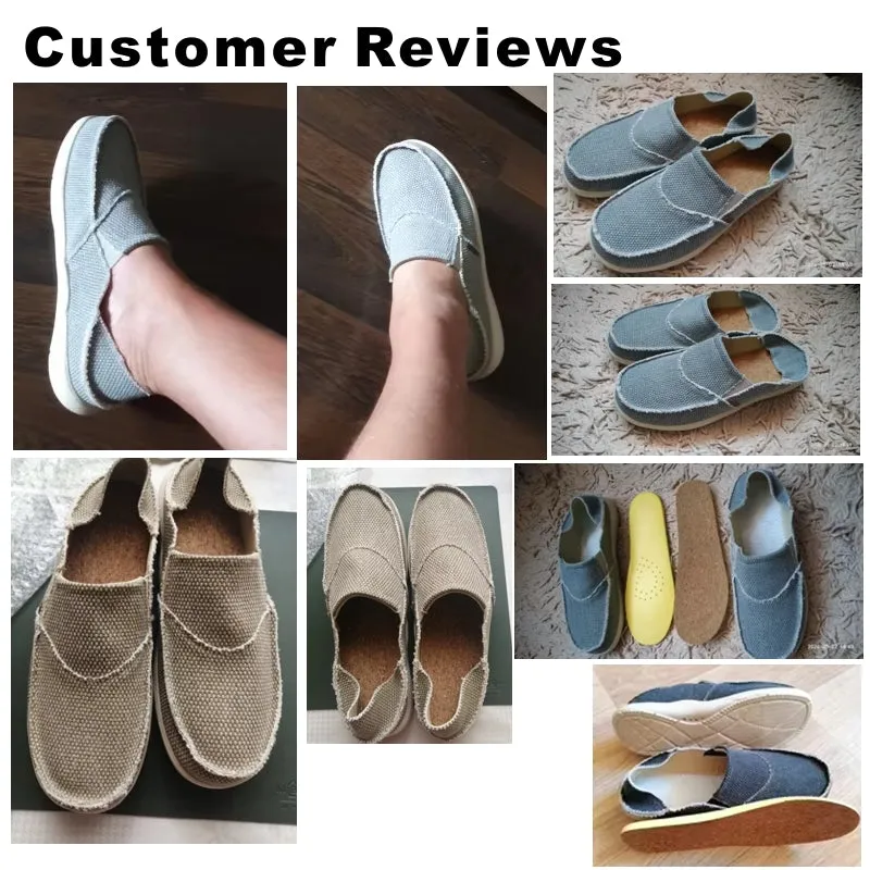 Fashion Flat Loafers Shoes Canvas Shoes