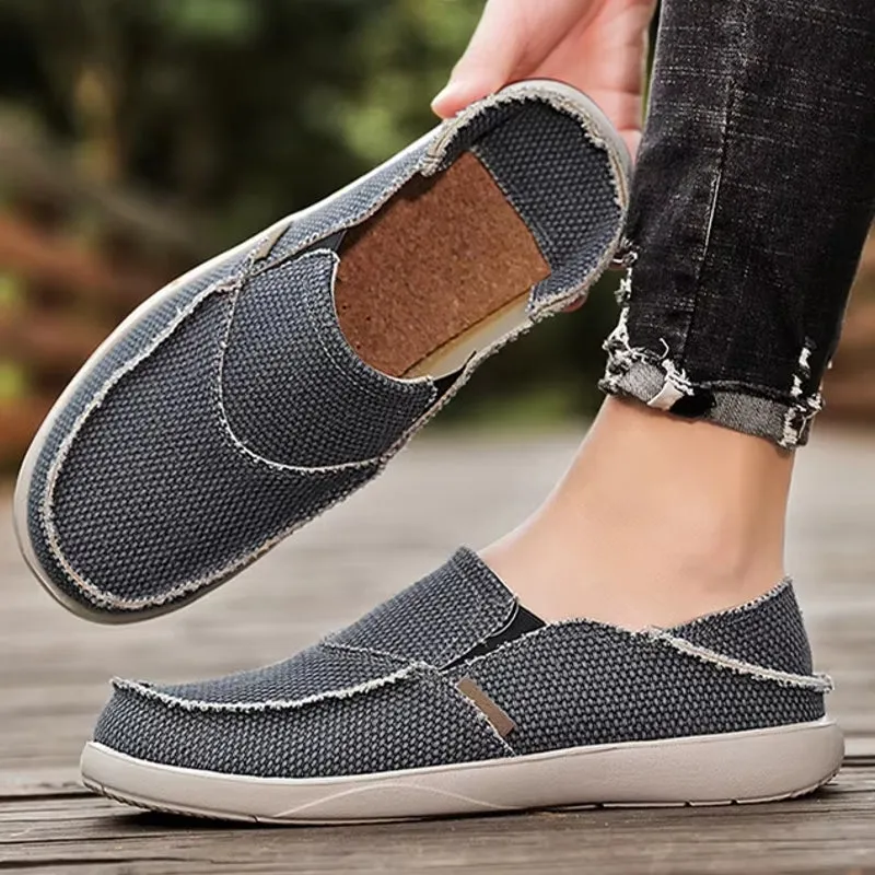 Fashion Flat Loafers Shoes Canvas Shoes