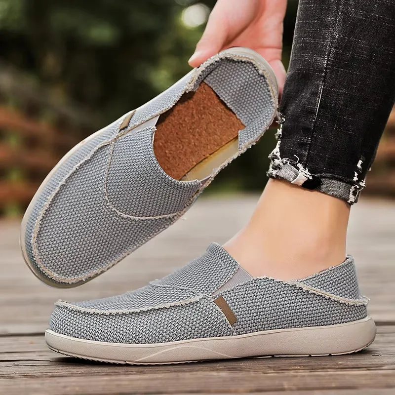 Fashion Flat Loafers Shoes Canvas Shoes