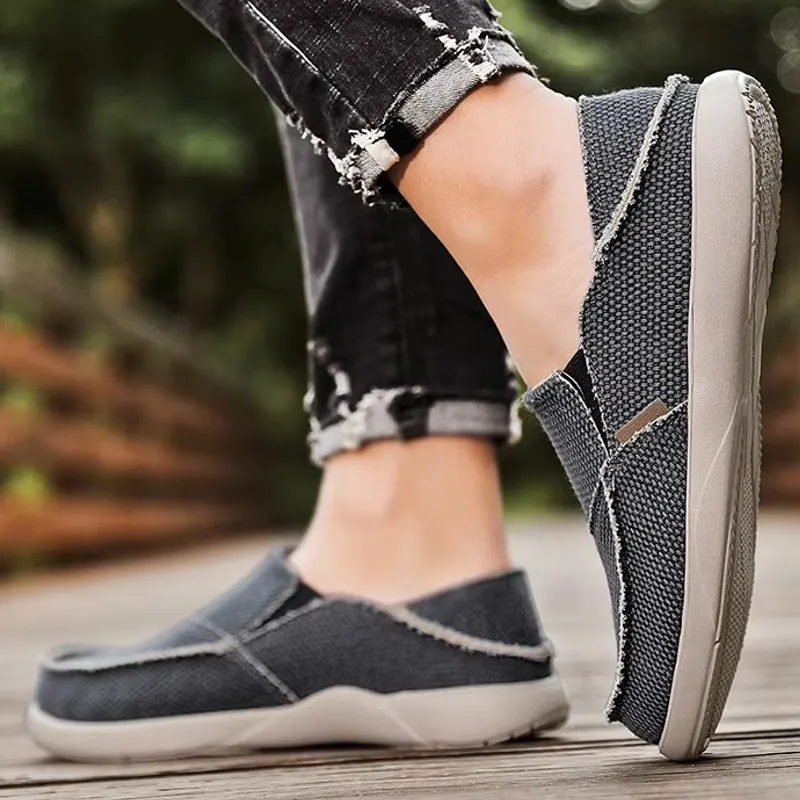 Fashion Flat Loafers Shoes Canvas Shoes