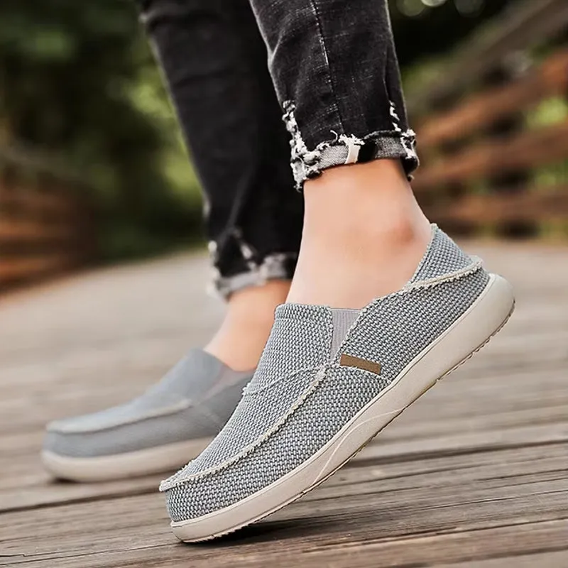 Fashion Flat Loafers Shoes Canvas Shoes