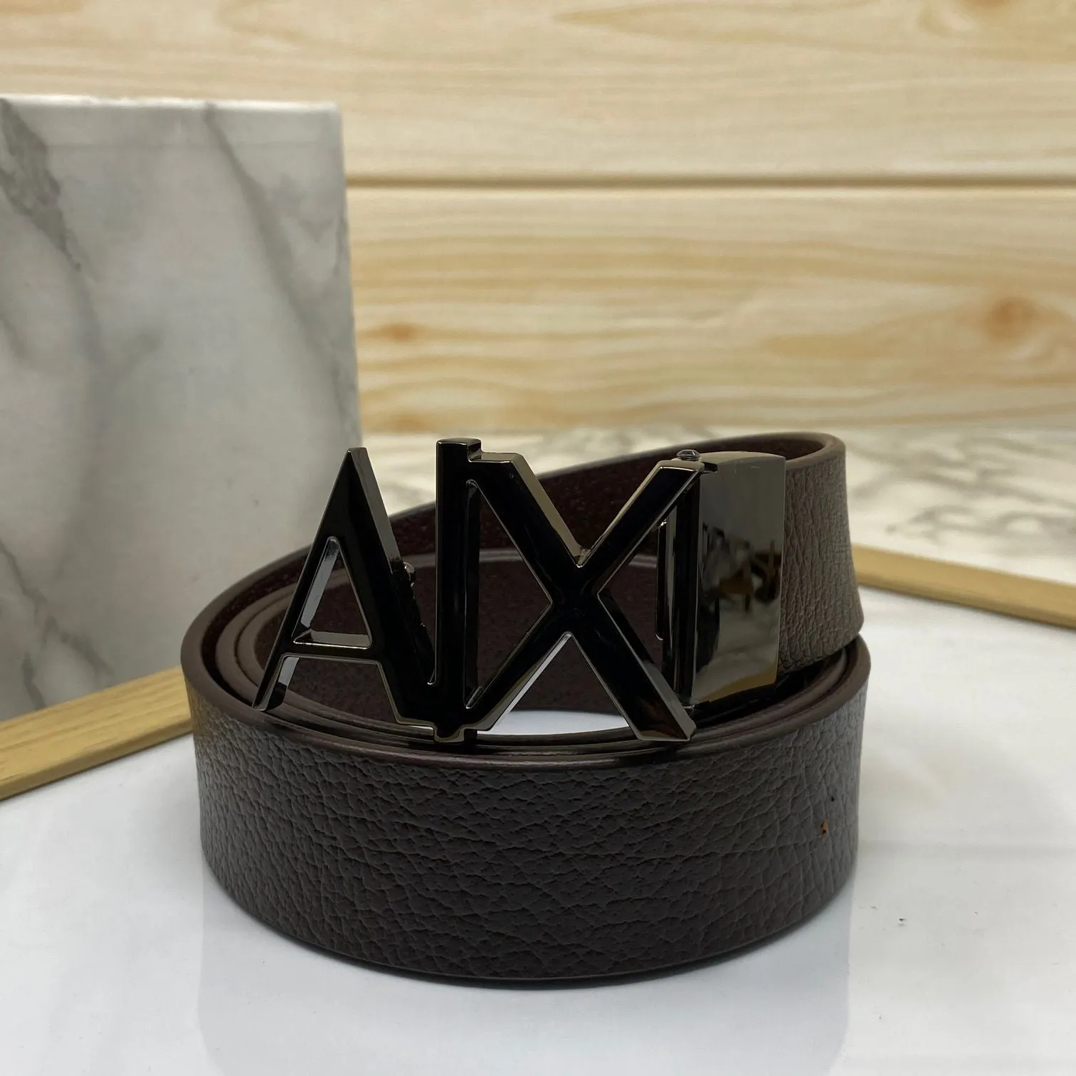 Fashionable AIX Leather Strap Belt -UniqueandClassy