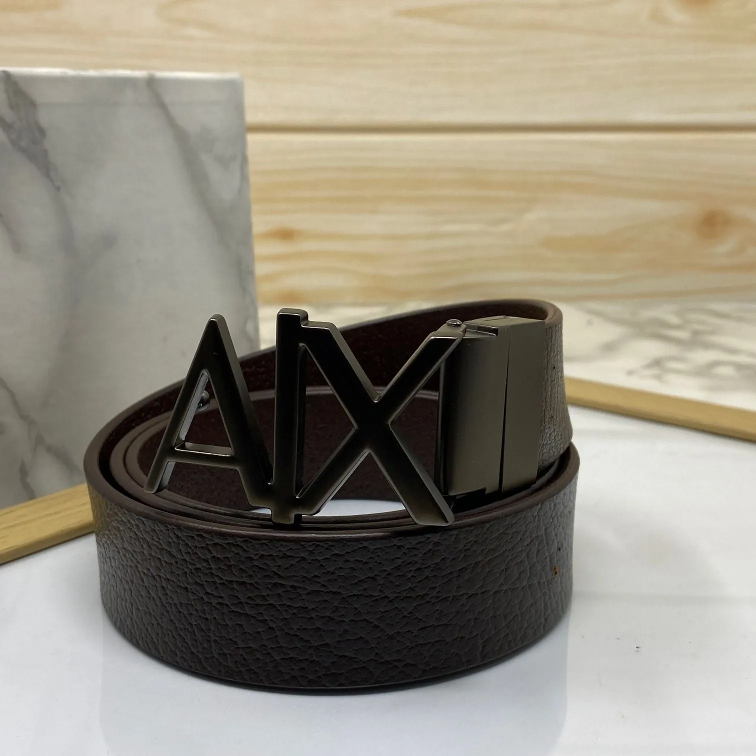 Fashionable AIX Leather Strap Belt -UniqueandClassy