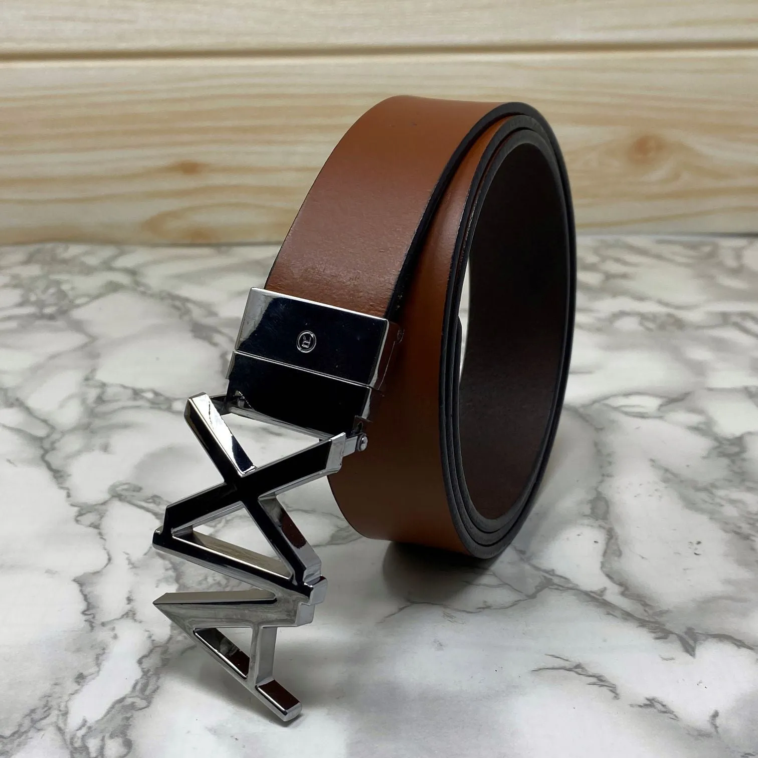 Fashionable AIX Leather Strap Belt -UniqueandClassy