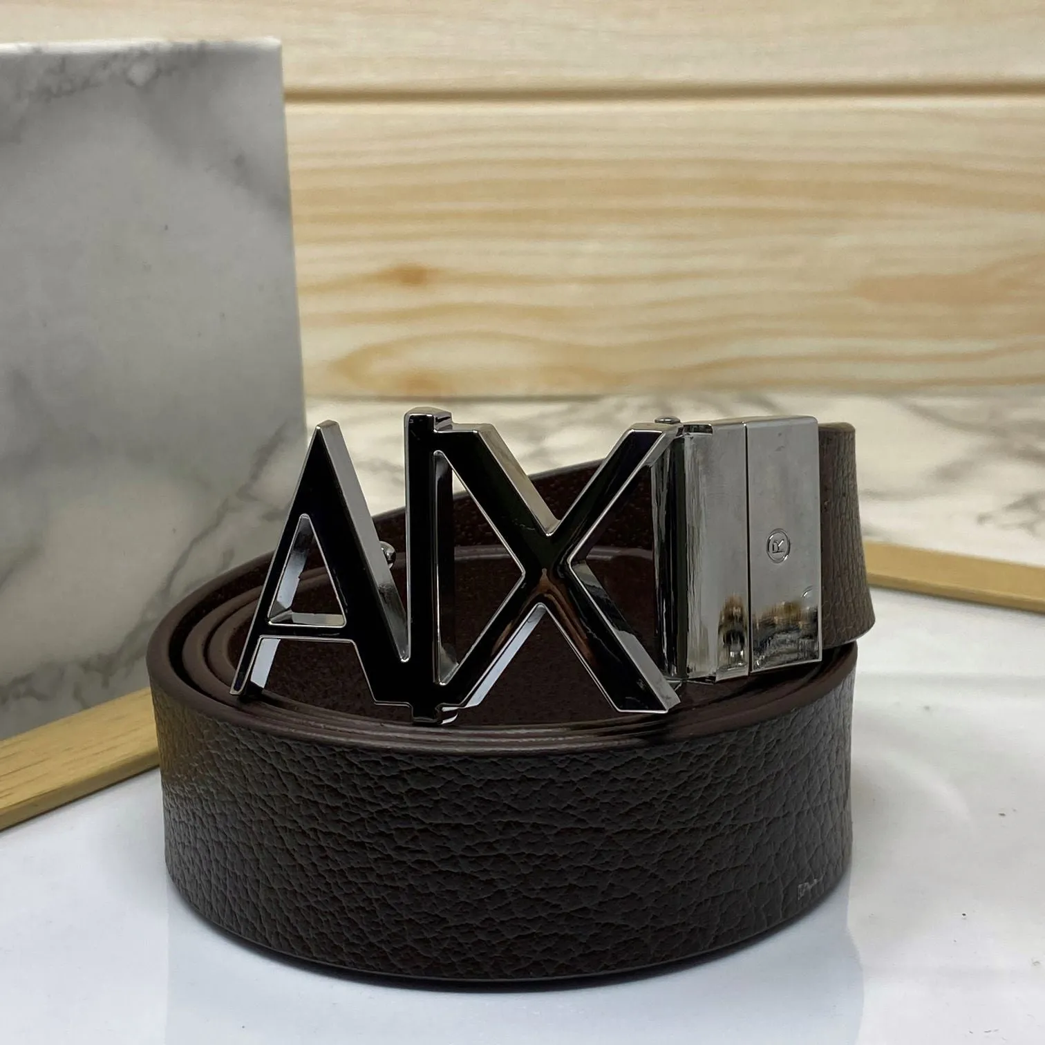 Fashionable AIX Leather Strap Belt -UniqueandClassy