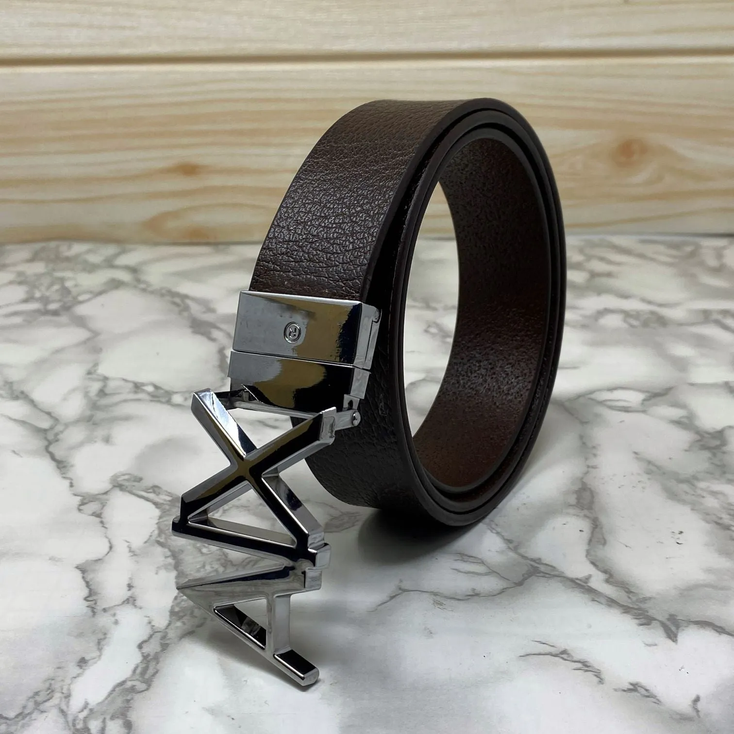 Fashionable AIX Leather Strap Belt -UniqueandClassy