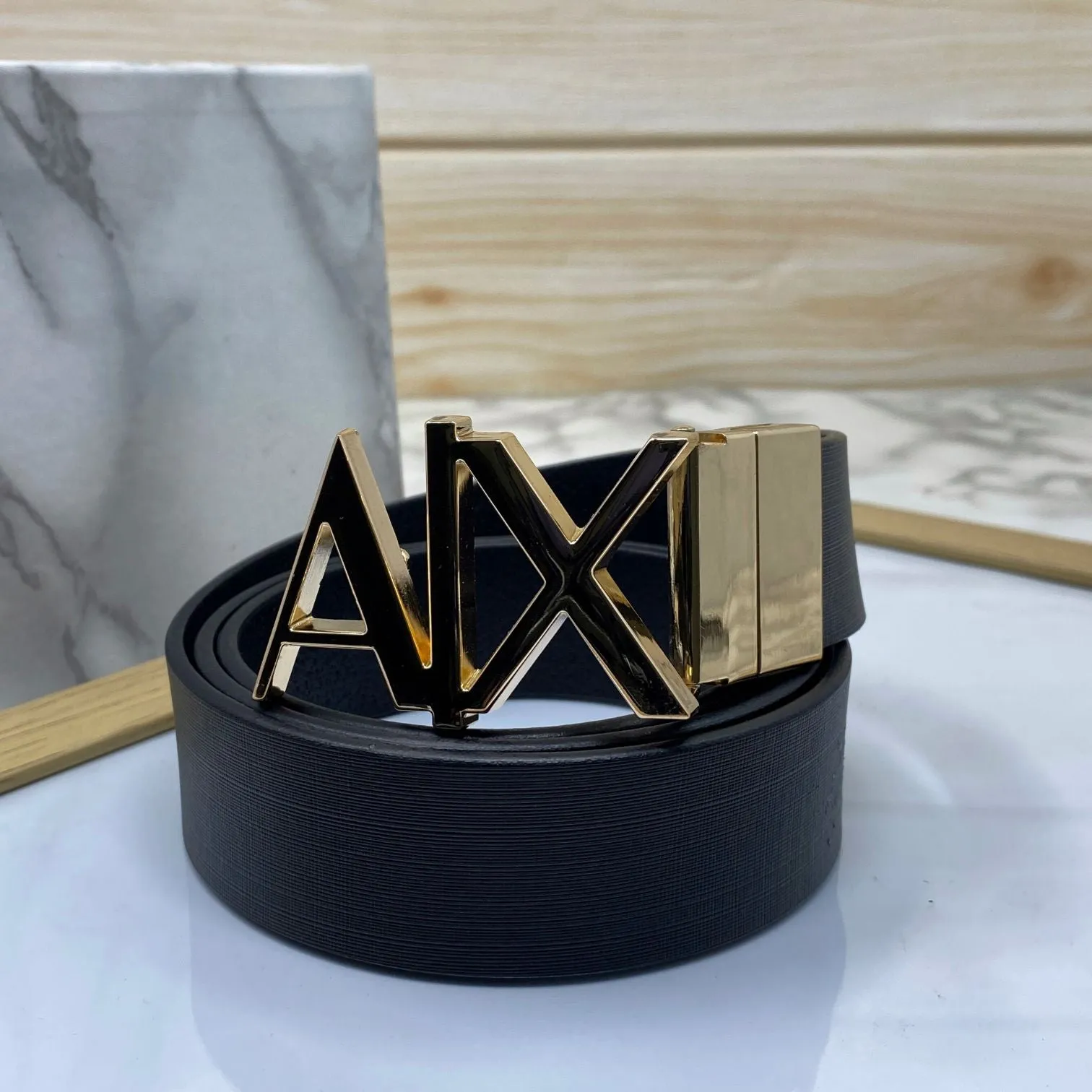 Fashionable AIX Leather Strap Belt -UniqueandClassy