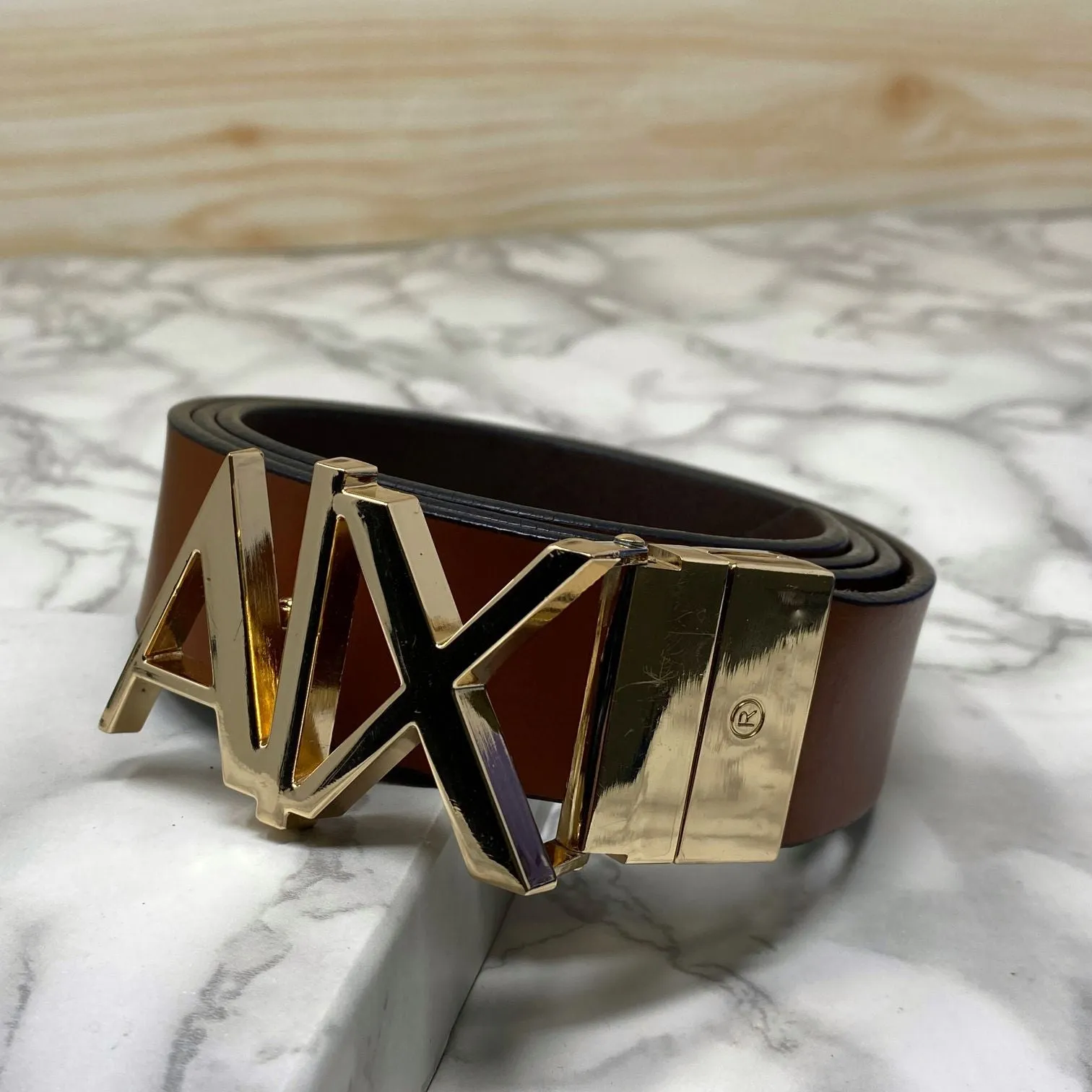 Fashionable AIX Leather Strap Belt -UniqueandClassy