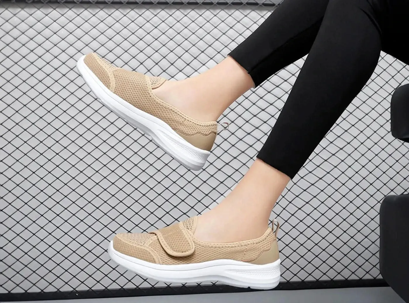 FitVille Women's Adjustable Loafers V1