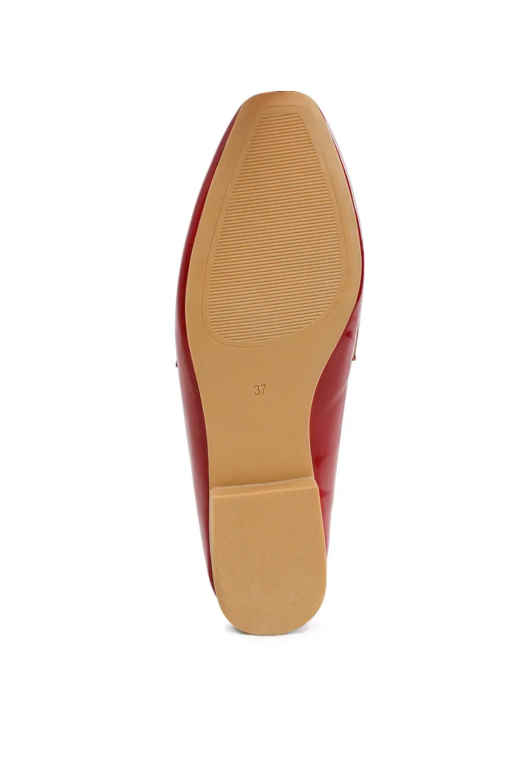Flat Heel Loafers By RUW