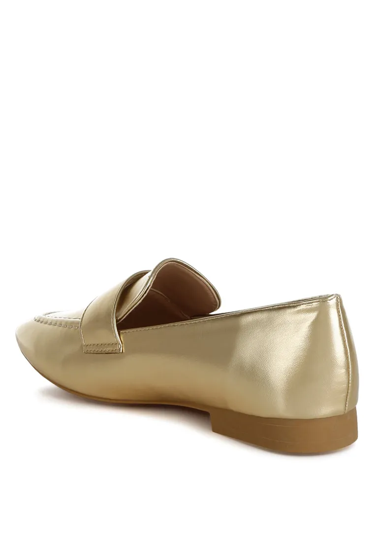 Flat Heel Loafers By RUW