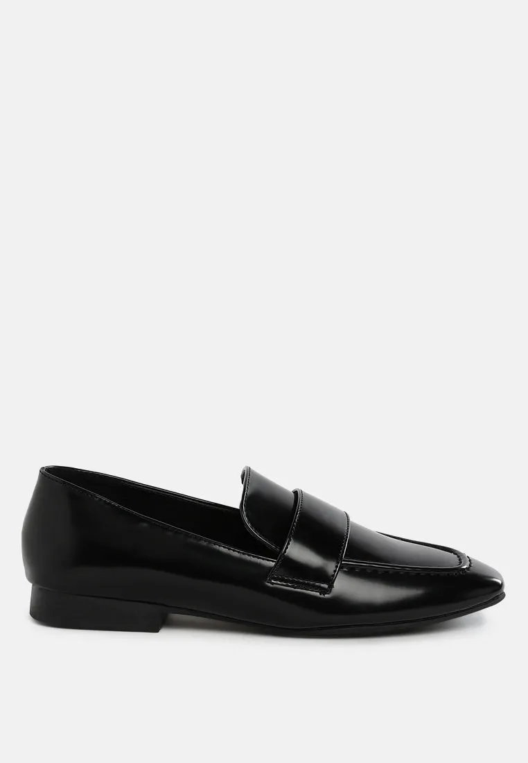Flat Heel Loafers By RUW