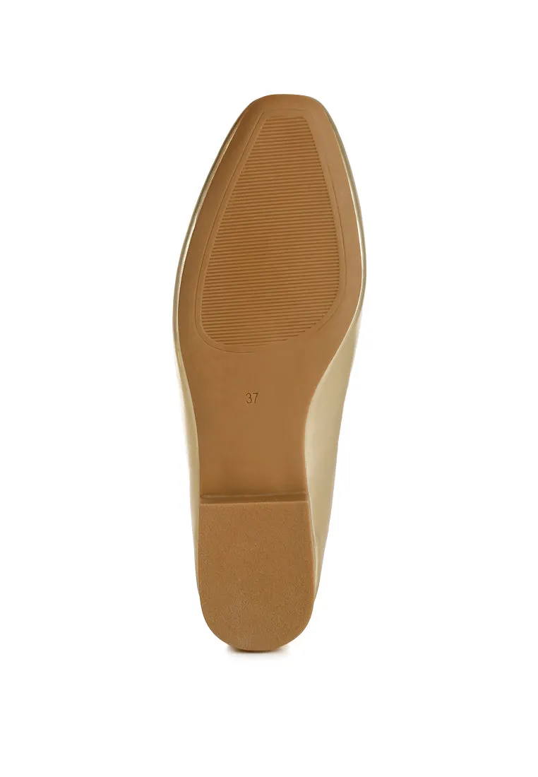 Flat Heel Loafers By RUW