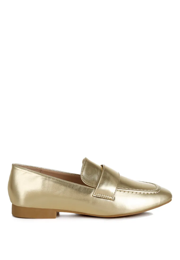Flat Heel Loafers By RUW