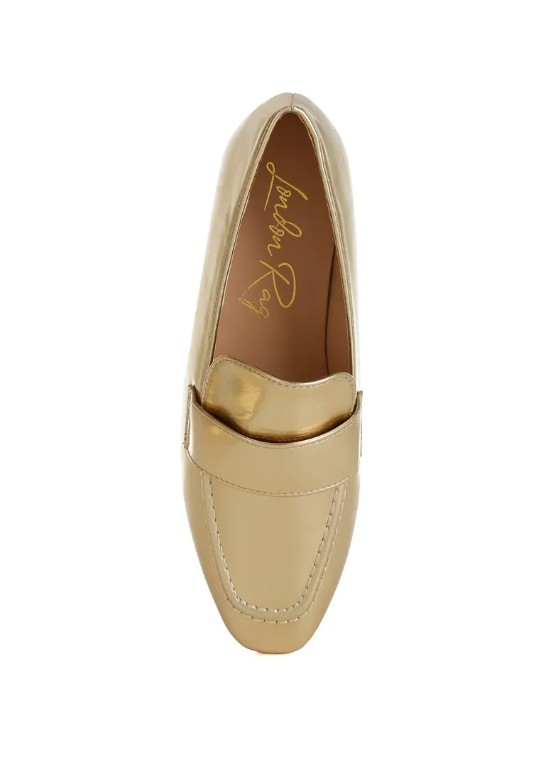 Flat Heel Loafers By RUW