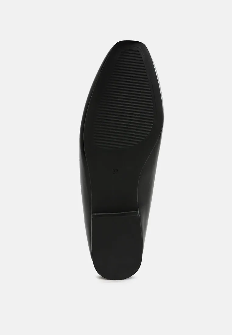 Flat Heel Loafers By RUW