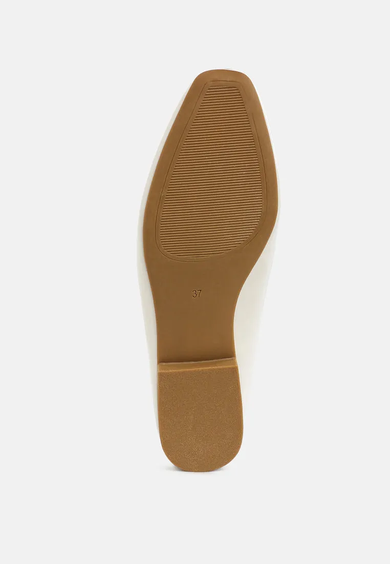Flat Heel Loafers By RUW