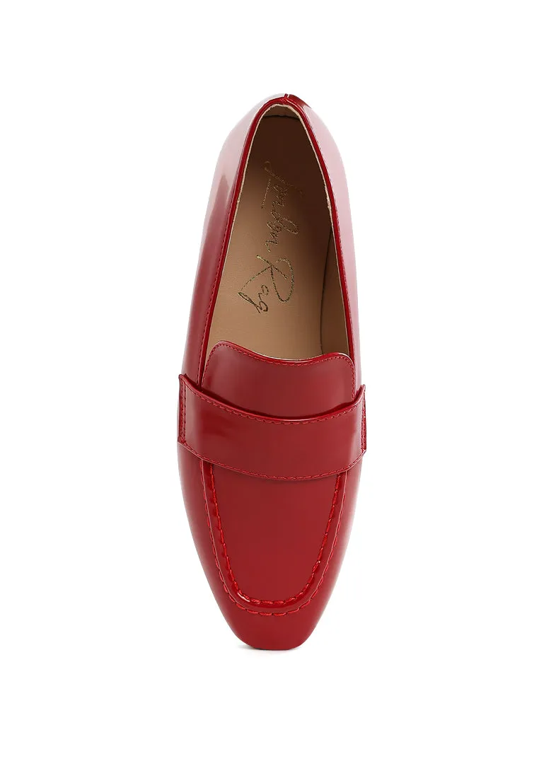 Flat Heel Loafers By RUW