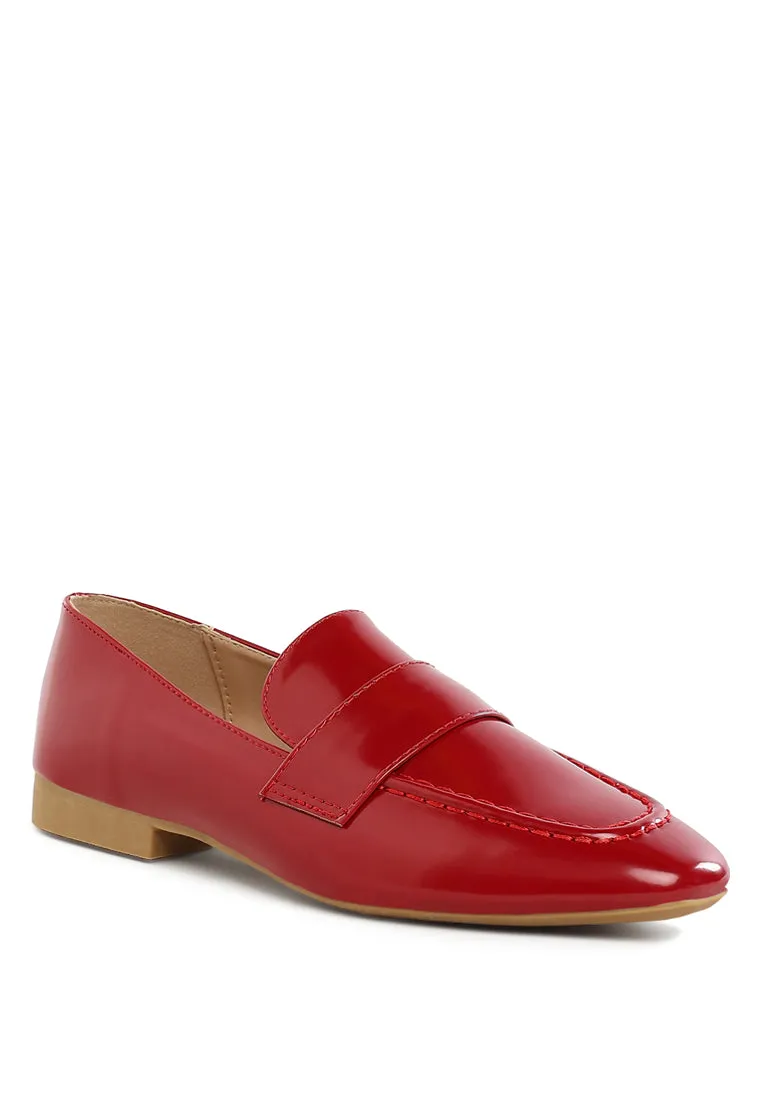Flat Heel Loafers By RUW
