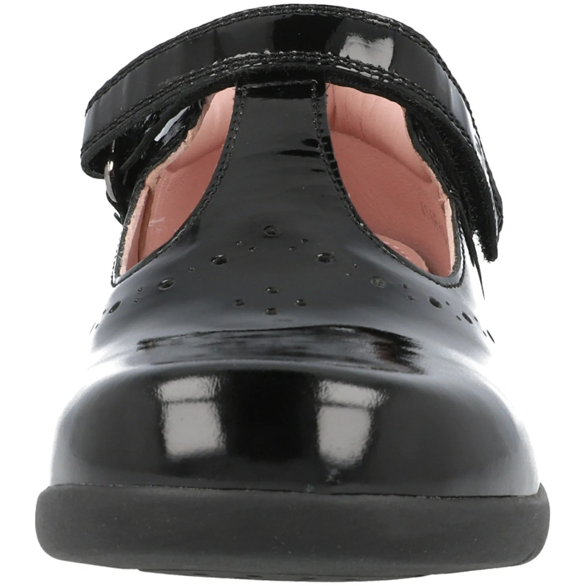 Geox Naimara Black Ballet Flats for Girls