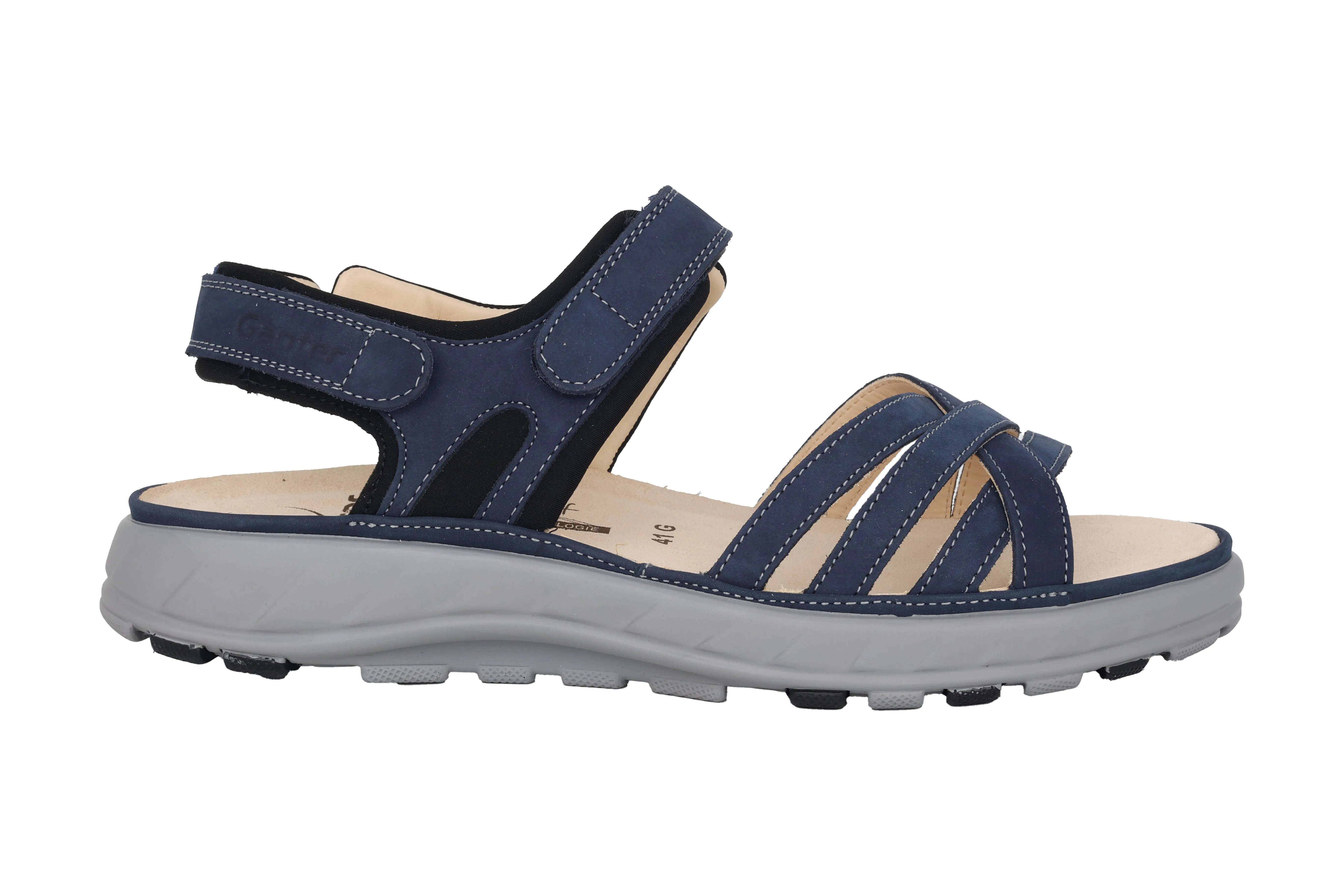 'Geva G' women's sandal - blue