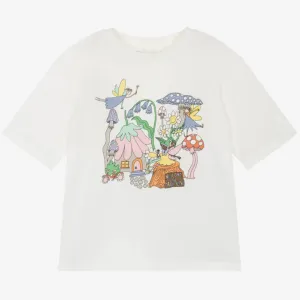 GIRL SS T-SHIRT WITH FAIRYLAND PRINT