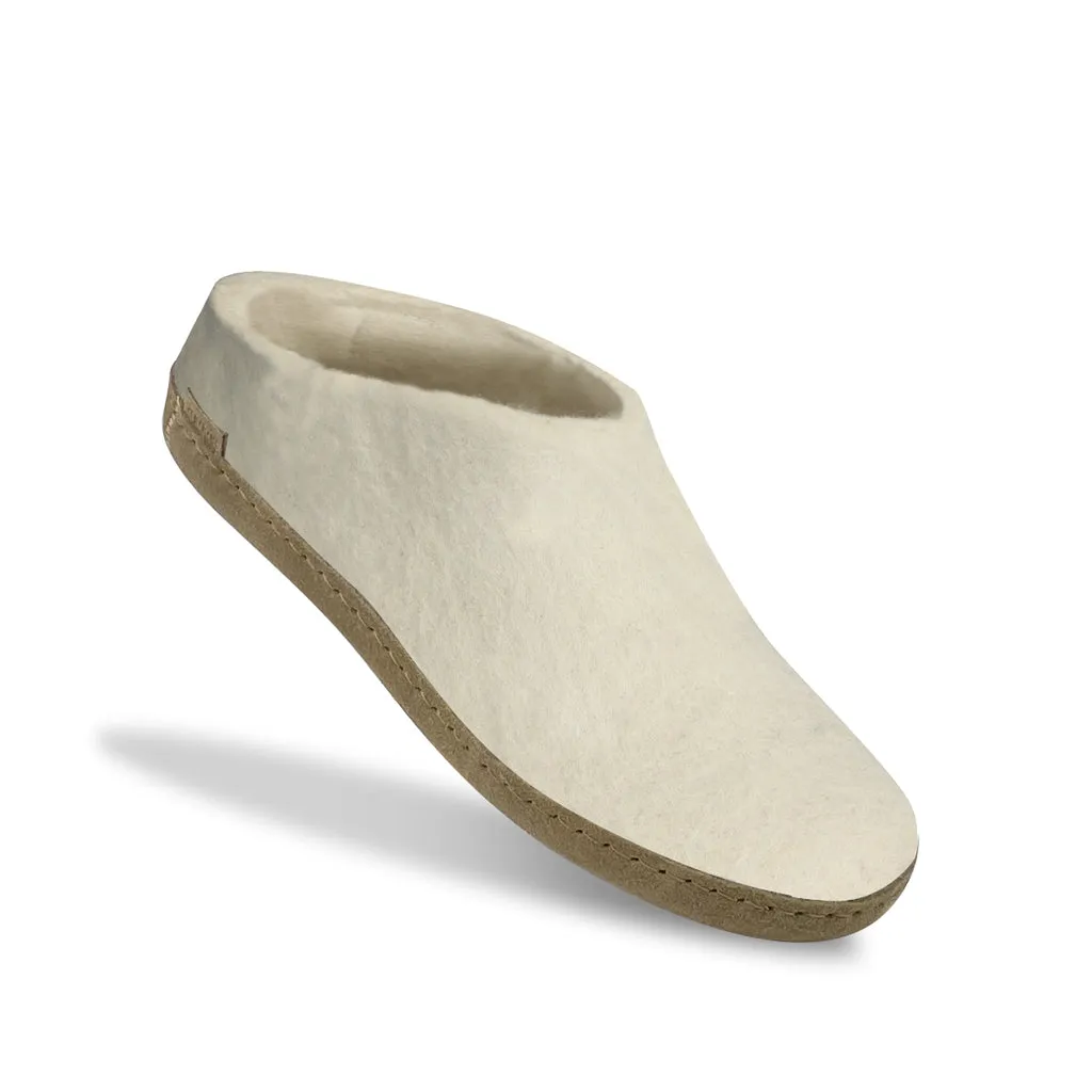 Glerups Unisex Slip-On with Leather Sole