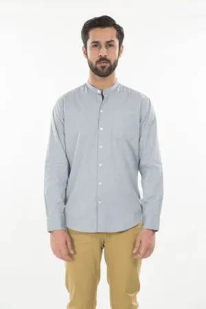 Grey Casual Shirt FS Slim Fit