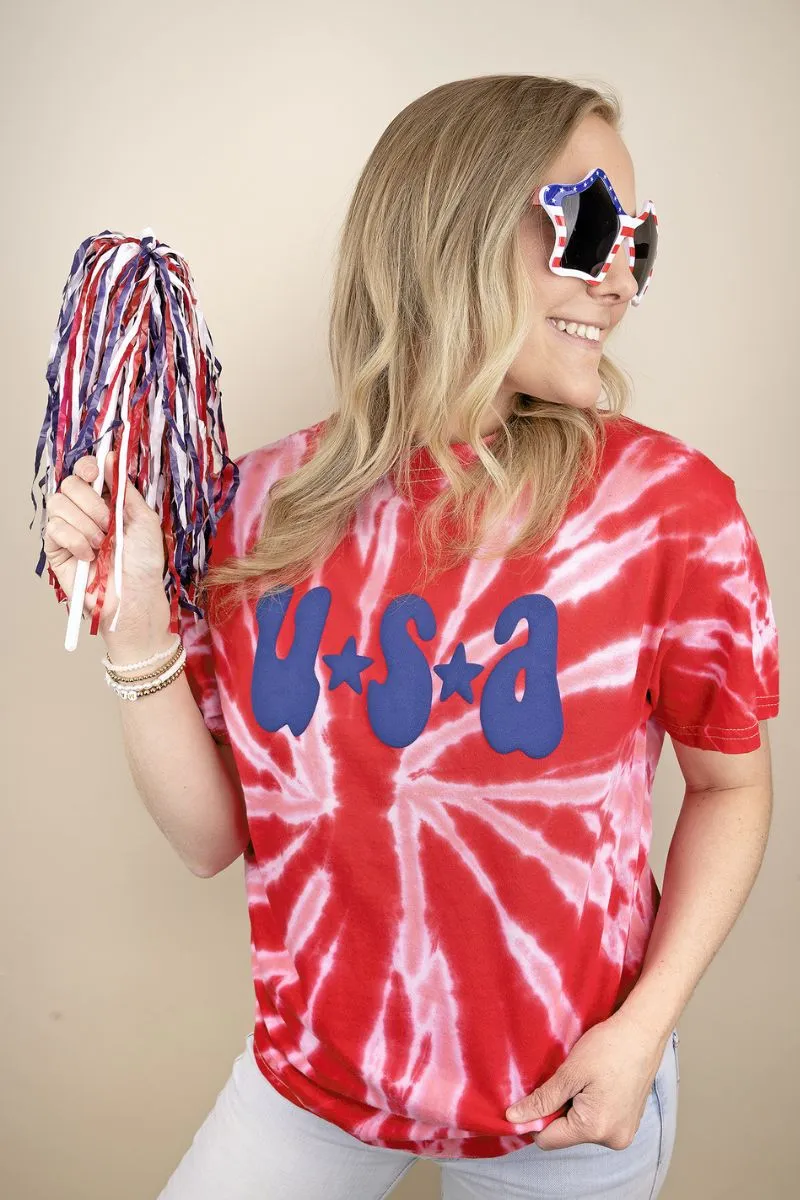 Groovy USA Royal Puff Vinyl Cyclone Pinwheel Tee