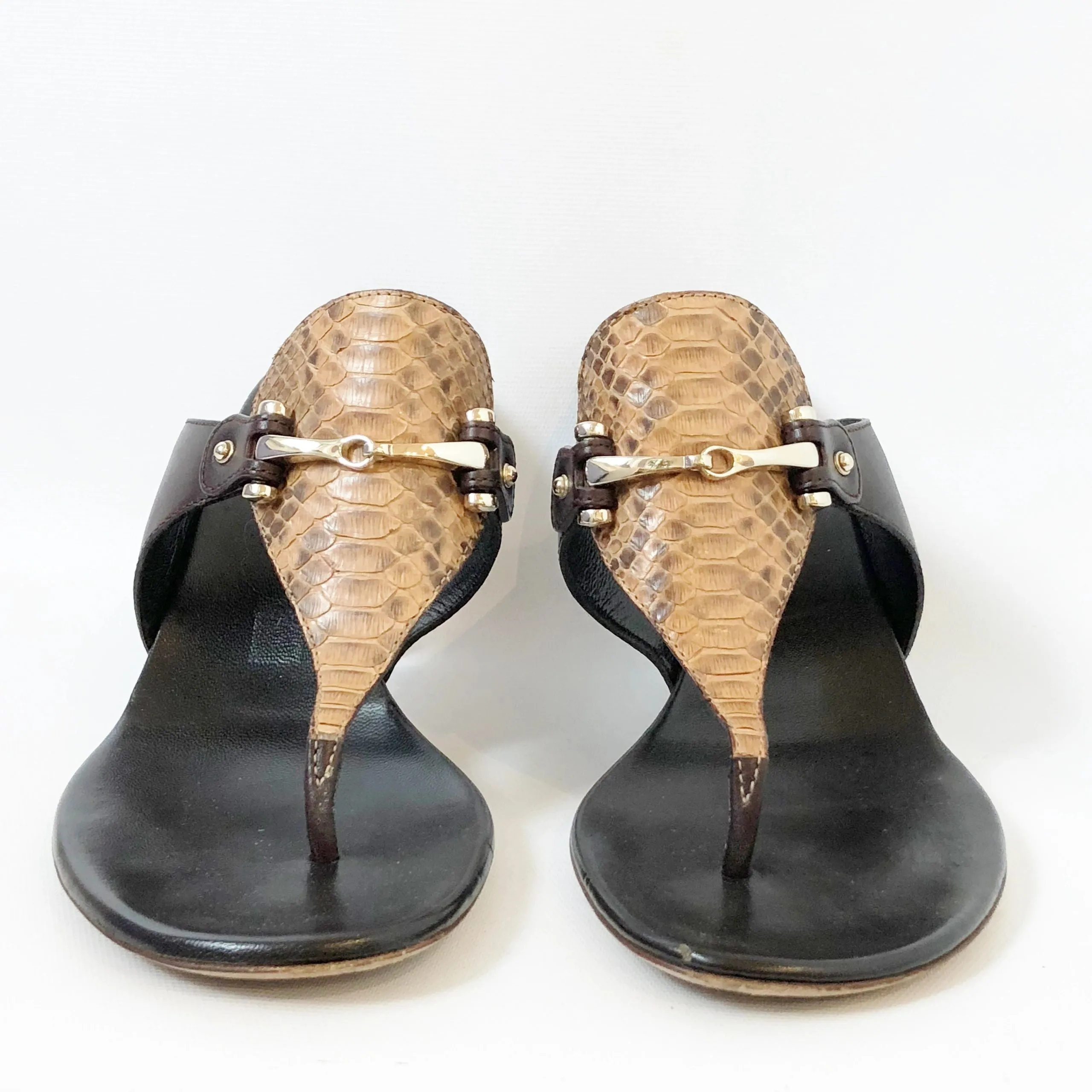 Gucci Python Thong Size 41 It (11 Us)