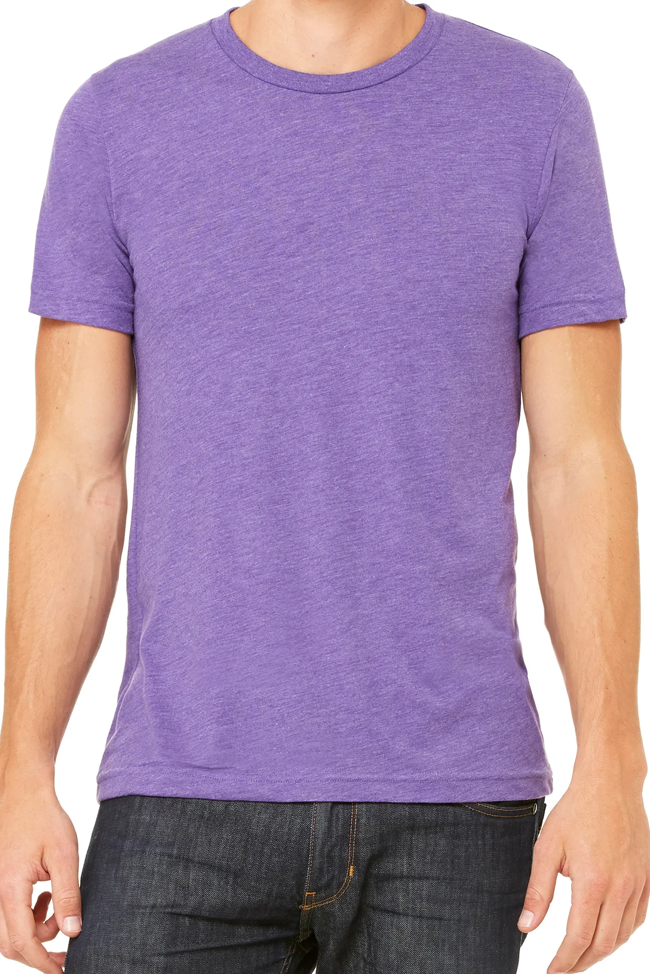 Hocus Pocus Can't Sit With Us Tri-Blend Short Sleeve Tee