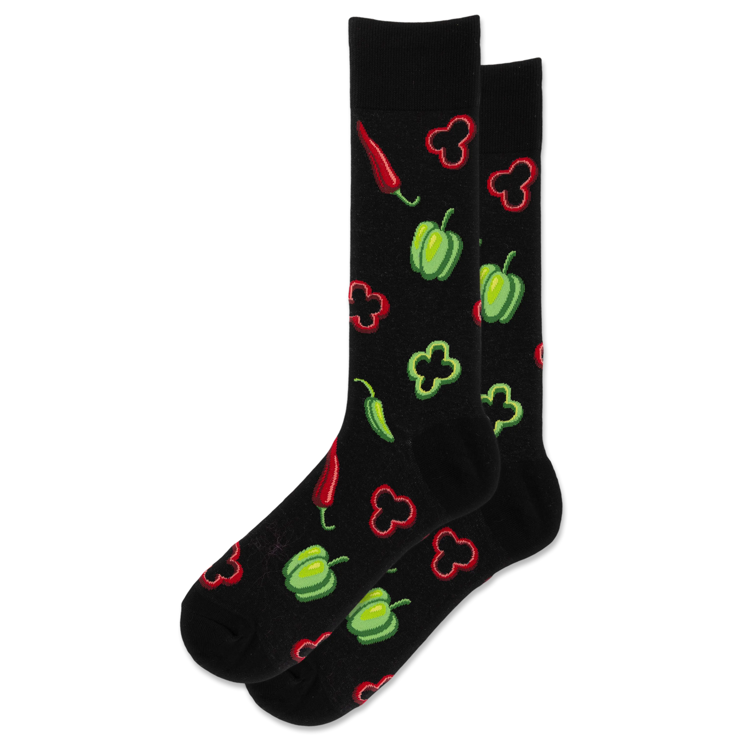 HOTSOX Men's Peppers Crew Sock