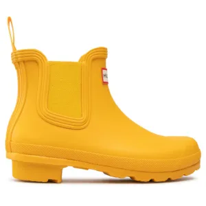 Hunter Original Rubber Women's Chelsea Boots - Yellow