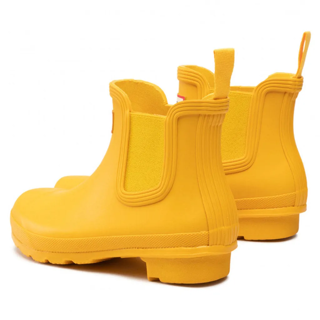 Hunter Original Rubber Women's Chelsea Boots - Yellow