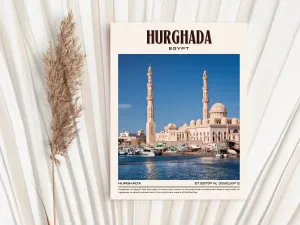 Hurghada Vintage Wall Art, Egypt