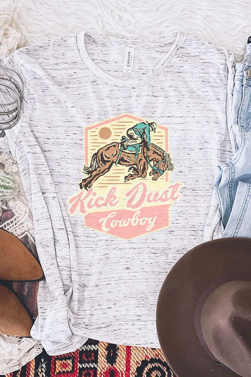 Kick Dust Cowboy Unisex Short Sleeve Tee