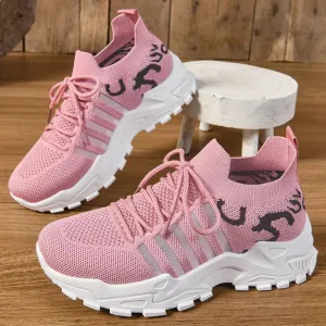 Lace Up Mesh Breathable Athletic