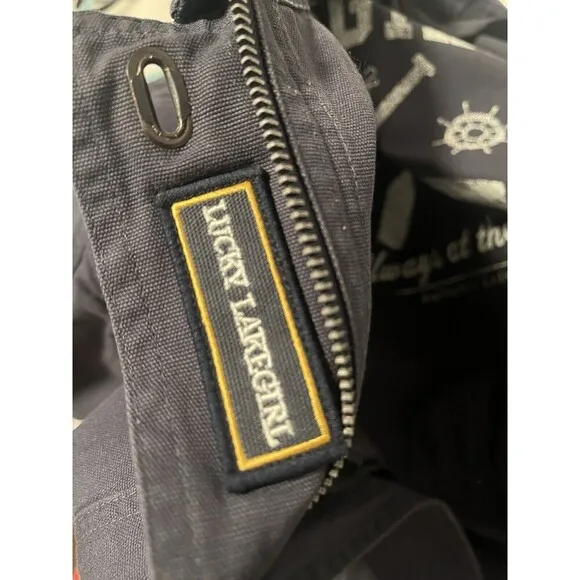 Lake Girl Boating Deck Jacket In Gray Women’s Size M Very Good Condition.