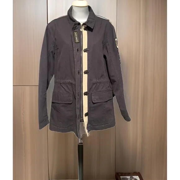 Lake Girl Boating Deck Jacket In Gray Women’s Size M Very Good Condition.