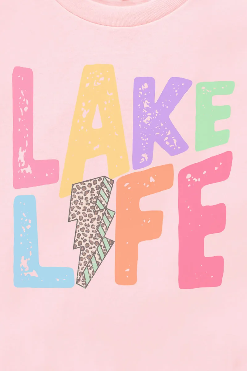 Lake Life Bolt Tri-Blend Short Sleeve Tee