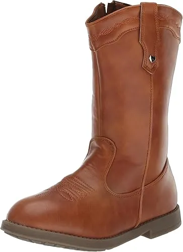 Laura Ashley Girls' Cowgirl Boots - Western Glitter Cowboy Boots (Toddler/Little Girl)
