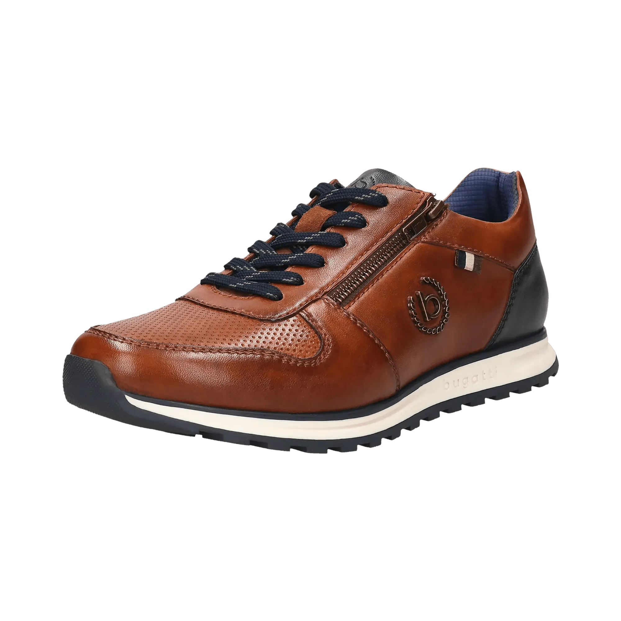 Leder Sneaker cognac