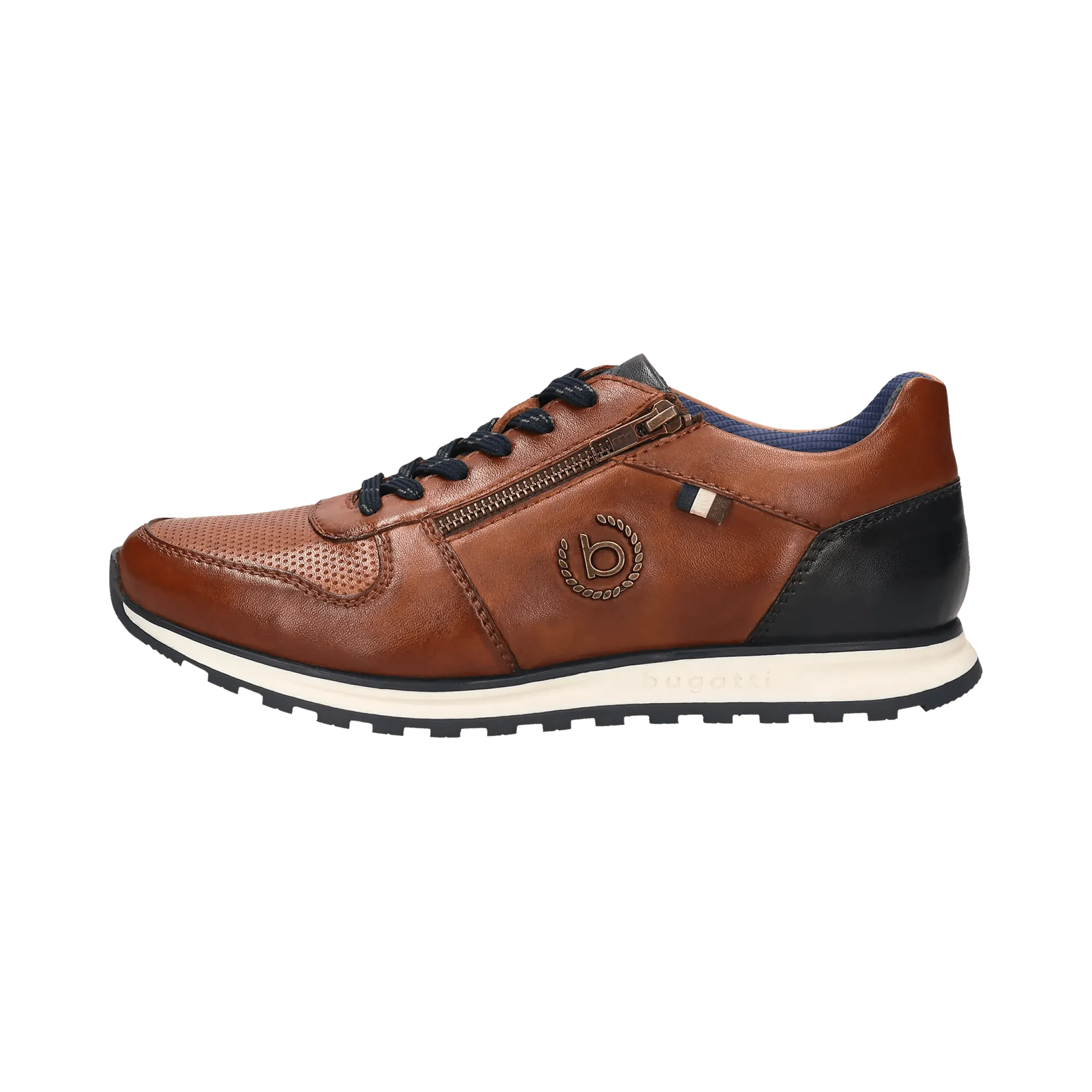 Leder Sneaker cognac