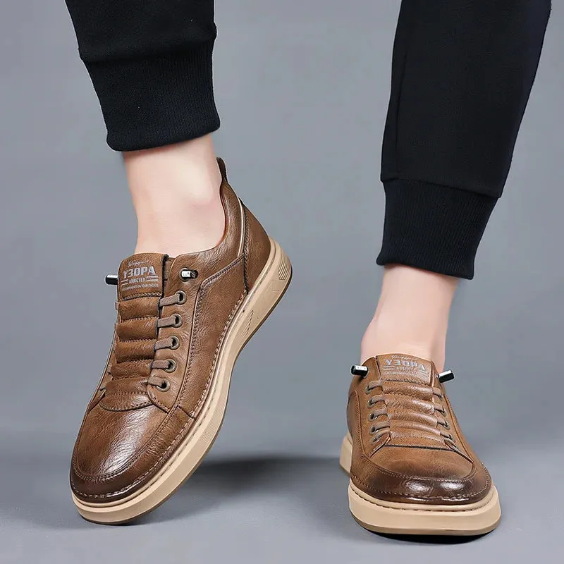 Lightweight Genuine Leather Classic Men Shoes
